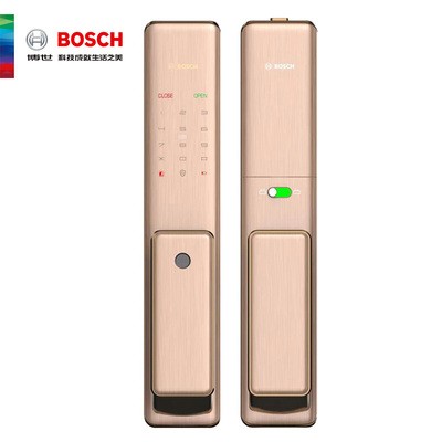 博世 BOSCH 指纹锁FU750 智能家居家用防盗门密码磁